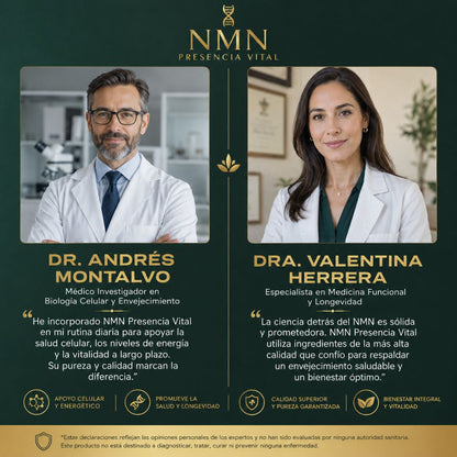 Presencia Vital NMN – Vitalidad Celular Avanzada