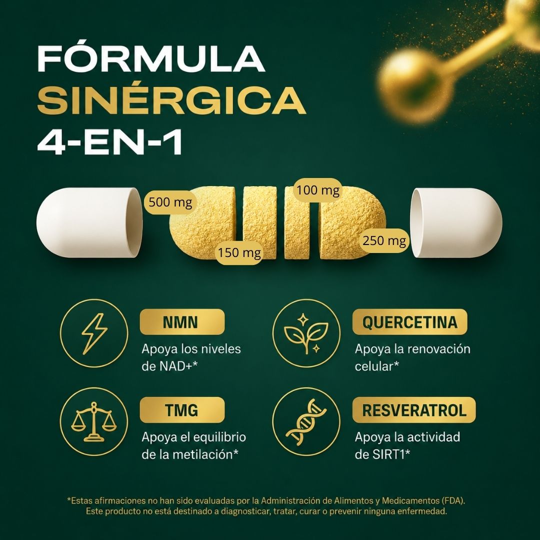 Presencia Vital NMN – Vitalidad Celular Avanzada